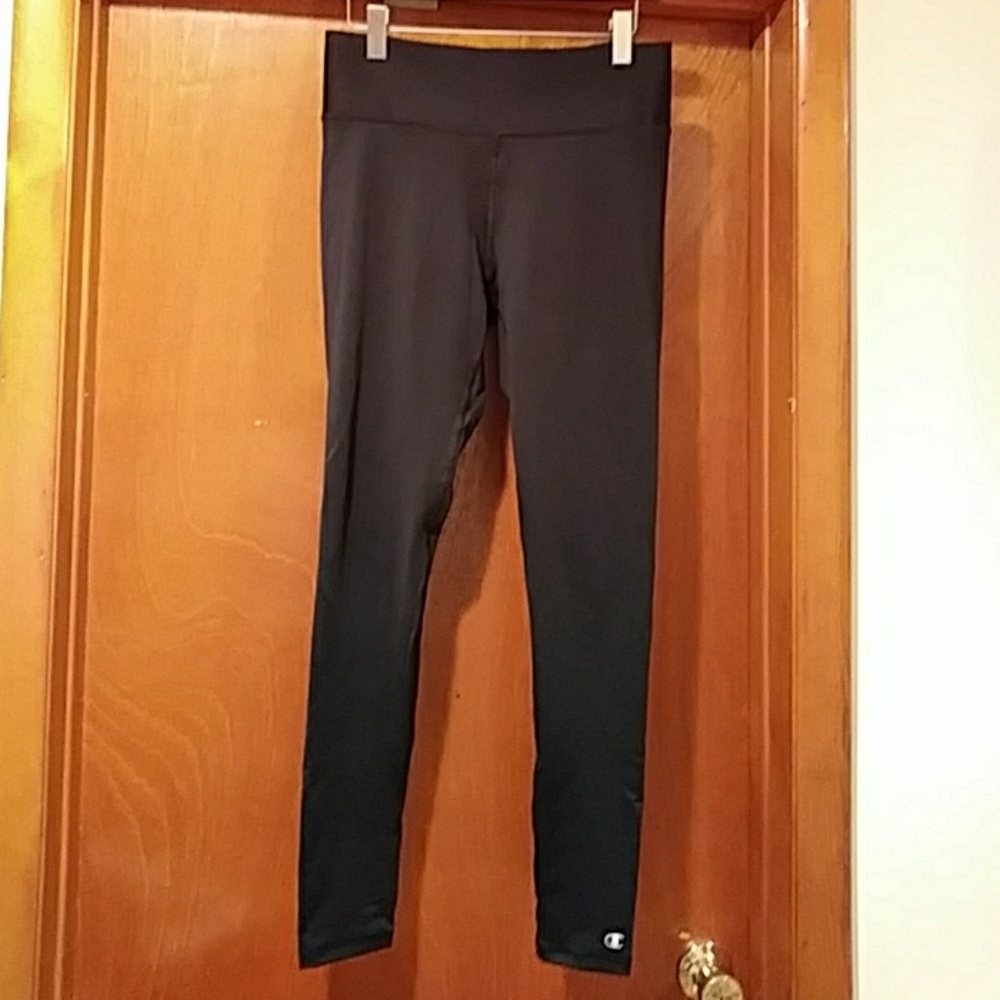 Champion Black Vapor Compression Leggings, L #0167